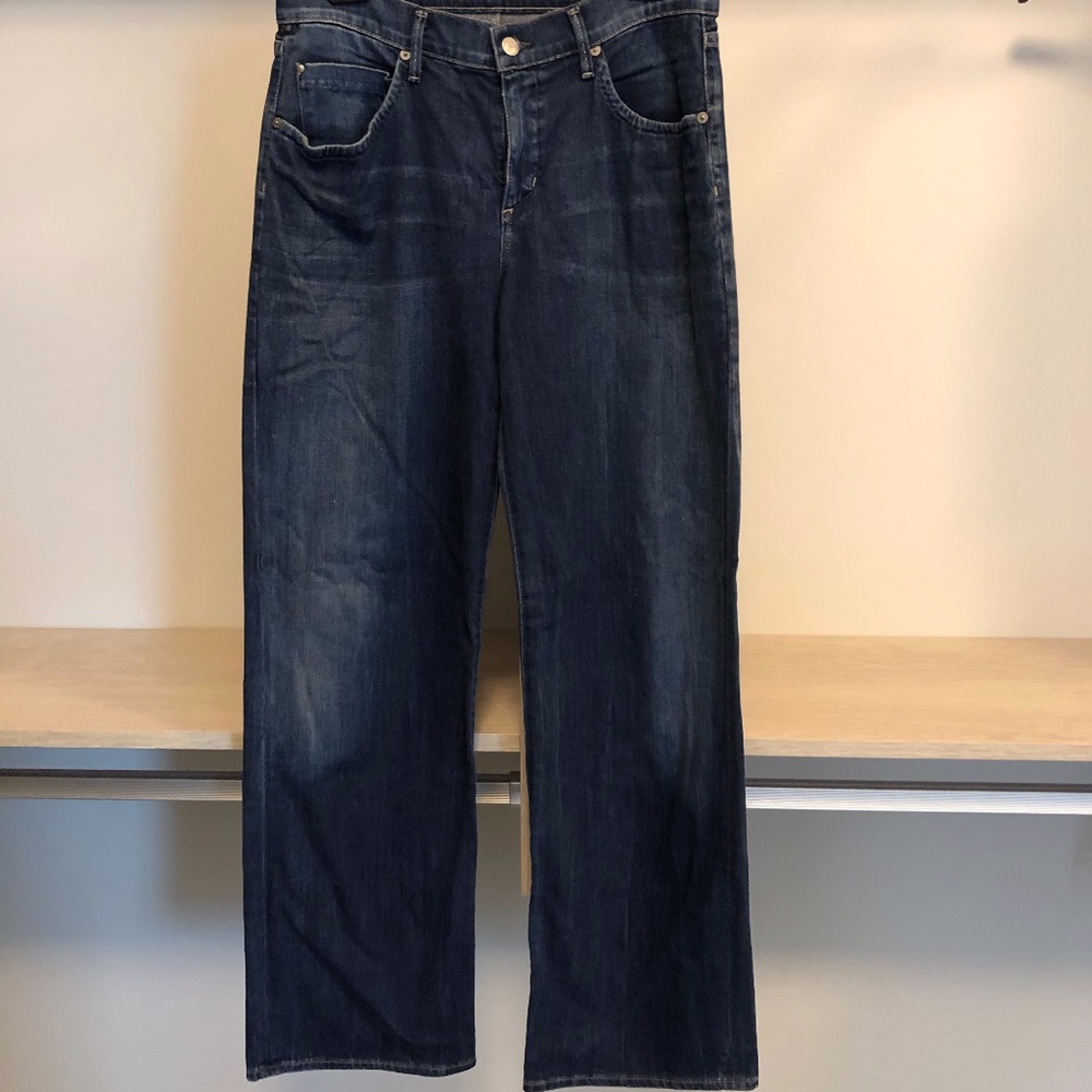 Citizen of Humanity, Wide Leg Jeans, Size 28
